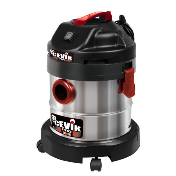 ASPIRADOR INOX 20 L. CEVIK 1250W CE-PRO20X