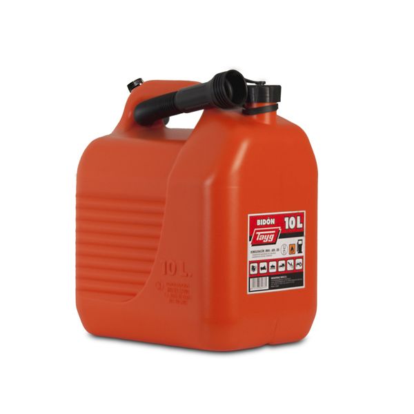 BIDON COMBUSTIBLE ROJO 10 L. TAYG CANULA