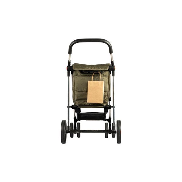 CARRO COMPRA BASKET POLAR 2+4 KAKI 58 L