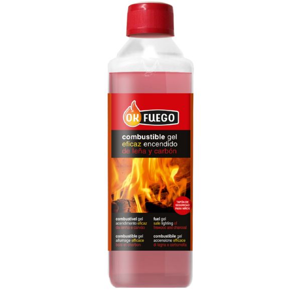 COMBUSTIBLE GEL ENCENDIDO FLOWER 500 ML 50214