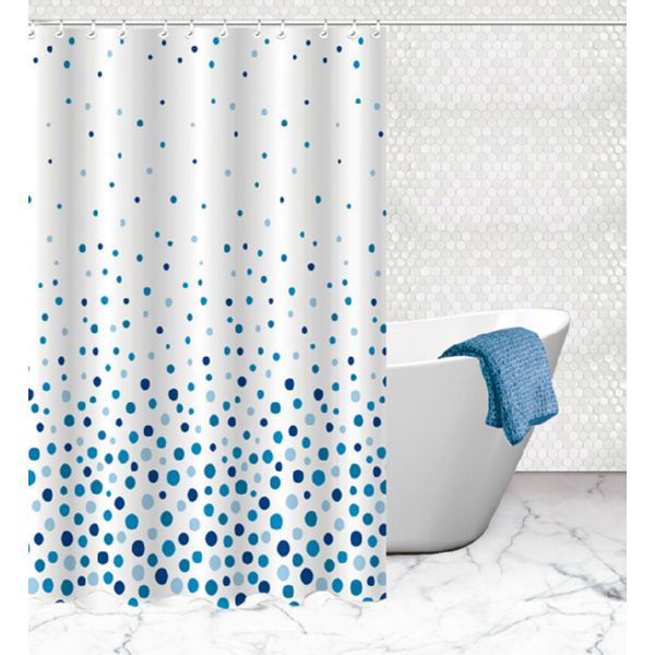 CORTINA BAÑO POLIESTER ETER 200X200 CM