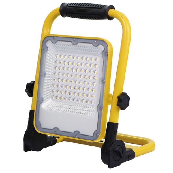 FOCO LED RECARGABLE AY-50W C/BASE SOPORTE 50W