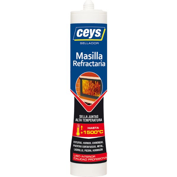 MASILLA REFRACTARIA CEYS 300 ml NEGRA