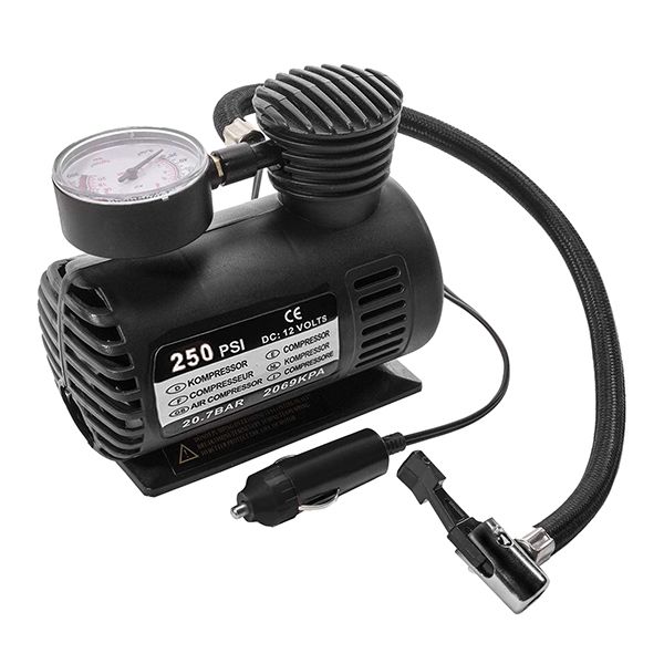 MINI COMPRESOR 250 PSI AIR PRO 12 V