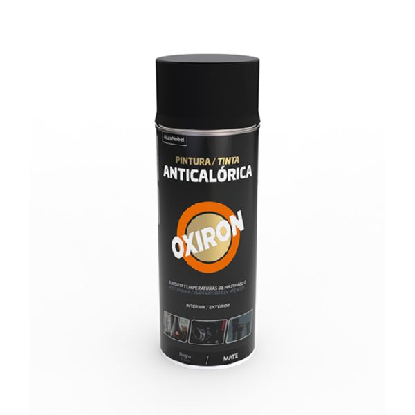 PINTURA SPRAY ANTICALORICA NEGRO 400 ML