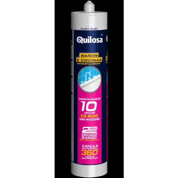 SILICONA SANITARIOS BLANCA 300 ML