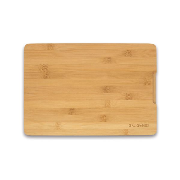 TABLA CORTAR BAMBU 40X30X2 CM