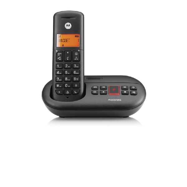 TELEFONO INALAMBRICO CON CONTESTADOR E211 BLACK -