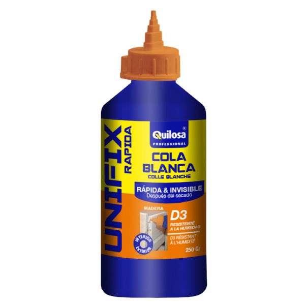 UNIFIX-COLA BLANCA RAPIDA 500 GRS