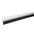 BURLETE PVC-CEPILLO TRANSP.105cm x 45mm