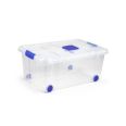 CAJA MULTIUSO C/RUEDA TRANSP 36 L