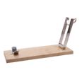 JAMONERO INOX PLEGAB BASE MADERA -